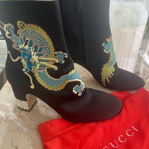 ***NEW*** Black Dragon Gucci Boots